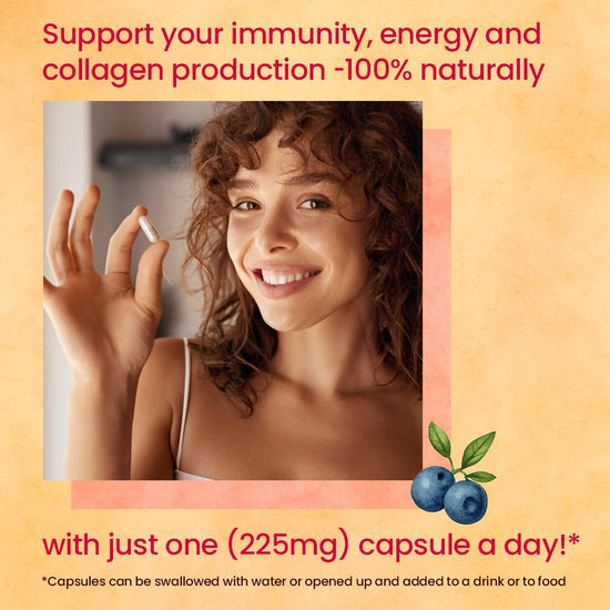NEW - COMING SOON! Natura - C® | Certified Organic Whole - Food Vitamin C (225mg) 90 Capsules - Nature Provides